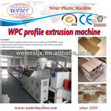 WPC / PE-Profilextrusionslinie